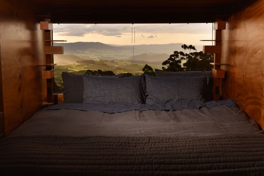 Bed with a view