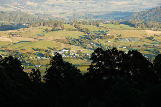 View over Lilydale and beyond